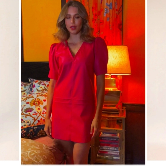 Lavender Brown Kendall dress in Red - Picture 2 of 4